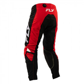 Pantalon FLY RACING Kinetic Mesh - rouge/noir/blanc