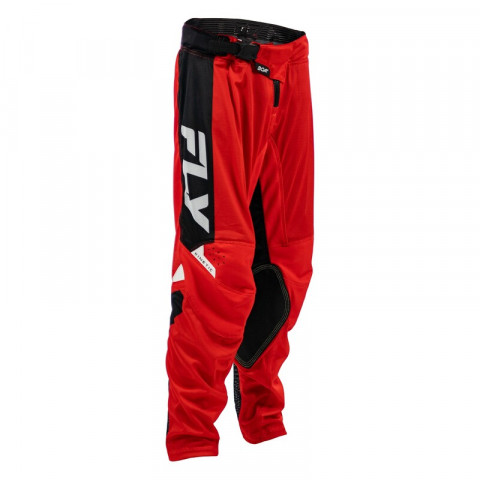 Pantalon enfant FLY RACING Kinetic Mesh - rouge/noir/blanc
