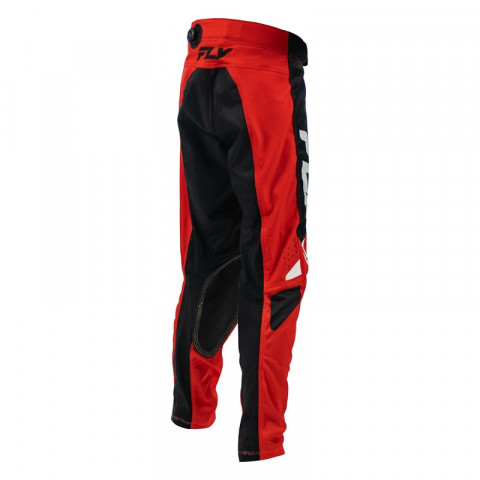 Pantalon enfant FLY RACING Kinetic Mesh - rouge/noir/blanc