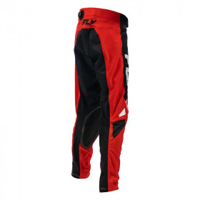 Pantalon enfant FLY RACING Kinetic Mesh - rouge/noir/blanc