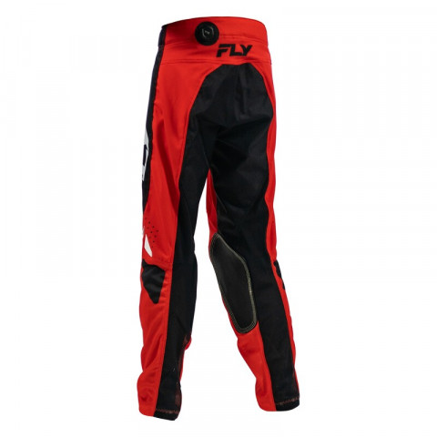 Pantalon enfant FLY RACING Kinetic Mesh - rouge/noir/blanc