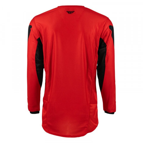 Maillot FLY RACING Kinetic Mesh - rouge/noir/blanc
