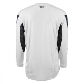 Maillot FLY RACING Kinetic Mesh - blanc/noir