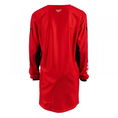 Maillot enfant FLY RACING Kinetic Mesh - rouge/noir/blanc