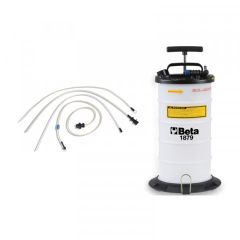 Extracteur de fluide BETA manuel et pneumatique - 9,5 l
