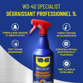 Dégraissant Professionnel WD-40 SPECIAL - 1L