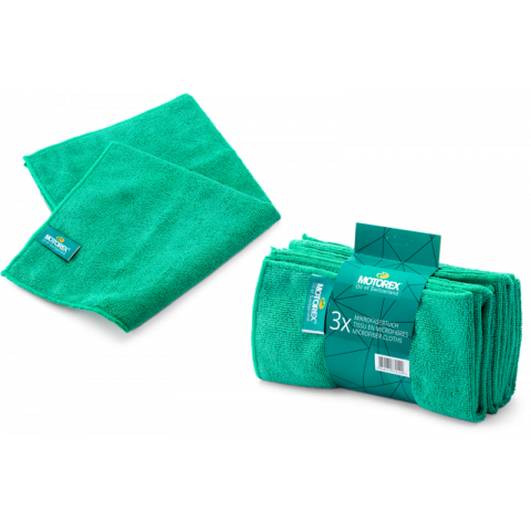 Microfibre MOTOREX - lot de 3