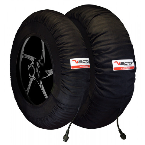 Kit VECTOR – 2 jeux de couvertures chauffantes Pro-Track 120/200 avec tapis de paddock Last Lap offert