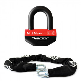Kit VECTOR – Chaîne 1800 × 14 mm et cadenas Minimax+