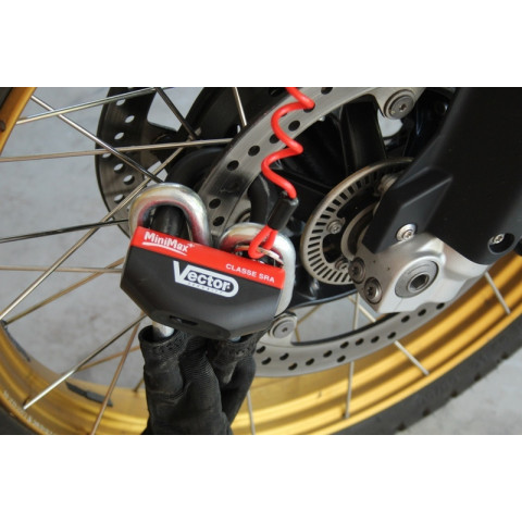 Kit VECTOR – Chaîne 1800 × 14 mm et cadenas Minimax+