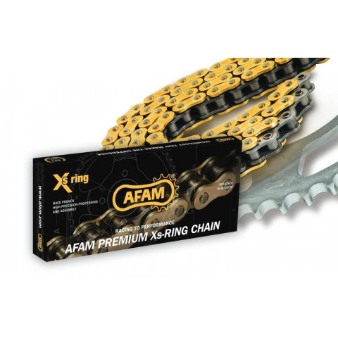 Kit chaîne AFAM 520XSR 15/43-114 - couronne standard