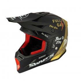 CASQUE CROSS S849  ROCK IT FULL GAZ