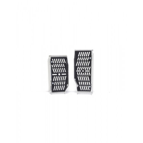 Protections de radiateur AXP Hard Enduro - PEHD 8 mm - noir