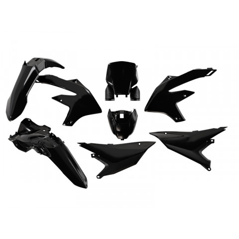 Kit plastique 6 pièces RACETECH - noir