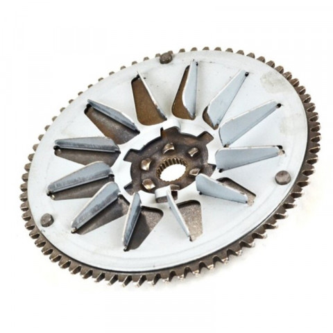 V PARTS Front fixed pulley toothed with fan Peugeot 2T 50cc PE 732801