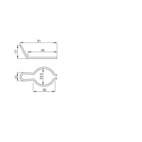 BUZZETTI Spring for Starter Gear  APRILIA – PIAGGIO – GILERA  