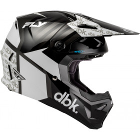 Casque FLY RACING Formula CP DBK - noir/blanc/gris
