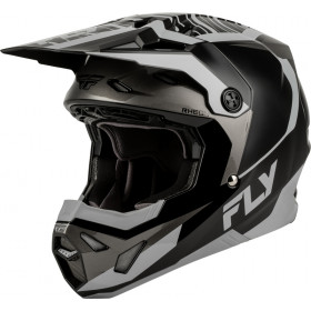 Casque FLY RACING Formula CP Charge - noir/gris/Light Grey