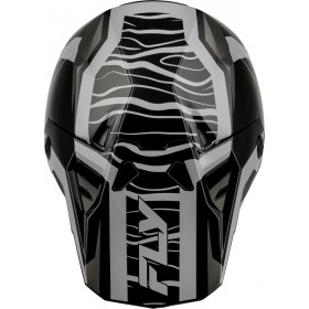 Casque FLY RACING Formula CP Charge - noir/gris/Light Grey