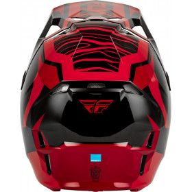 Casque FLY RACING Formula CP Charge - noir/rouge