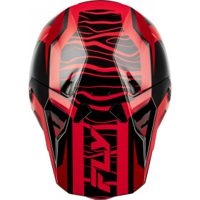 Casque FLY RACING Formula CP Charge - noir/rouge