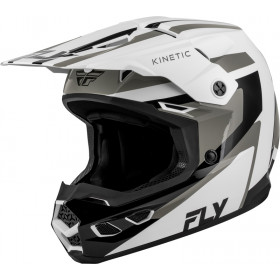 Casque FLY RACING Kinetic Sync - blanc/noir/gris