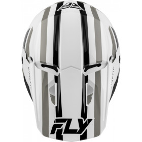 Casque FLY RACING Kinetic Sync - blanc/noir/gris
