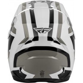 Casque FLY RACING Kinetic Sync - blanc/noir/gris