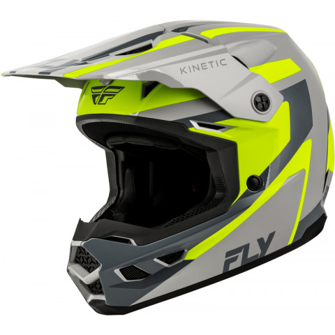 Casque FLY RACING Kinetic Sync - gris/Hi-Vis