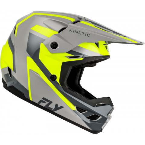 Casque FLY RACING Kinetic Sync - gris/Hi-Vis