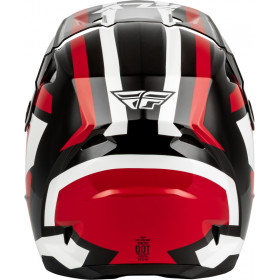 Casque FLY RACING Kinetic Sync - noir/rouge/blanc