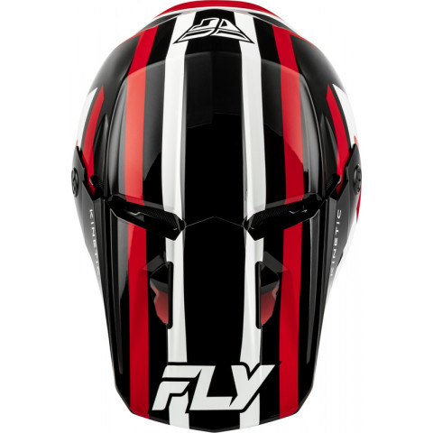 Casque FLY RACING Kinetic Sync - noir/rouge/blanc