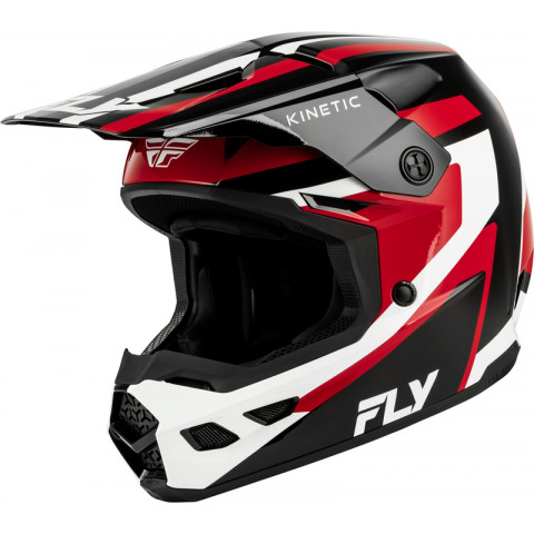 Casque FLY RACING Kinetic Sync - noir/rouge/blanc