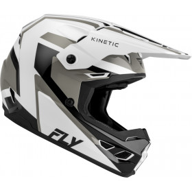 Casque FLY RACING Kinetic Sync - blanc/noir/gris