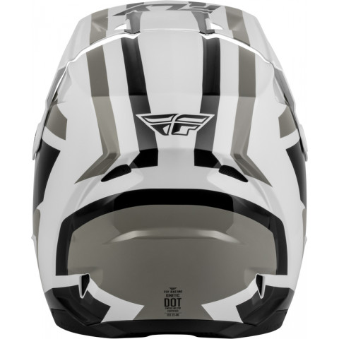 Casque FLY RACING Kinetic Sync - blanc/noir/gris