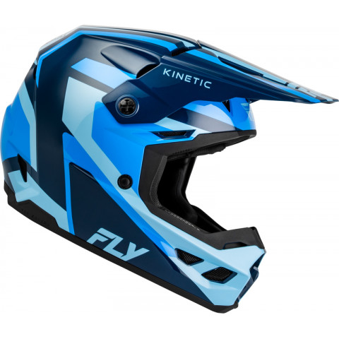 Casque FLY RACING Kinetic Sync - Navy/bleu/Light Blue