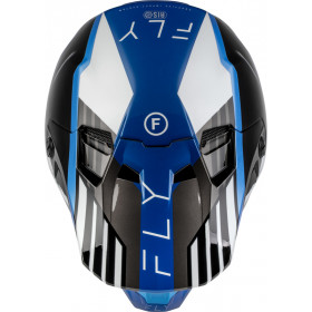 Casque FLY RACING Formula CC Strike - noir/bleu/gris/blanc