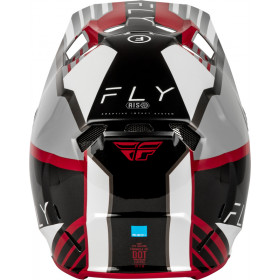 Casque FLY RACING Formula CC Strike - gris/rouge/noir/blanc