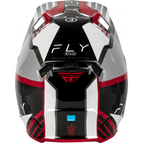 Casque FLY RACING Formula CC Strike - gris/rouge/noir/blanc