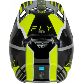 Casque FLY RACING Formula CC Strike - gris/noir/Hi-Vis