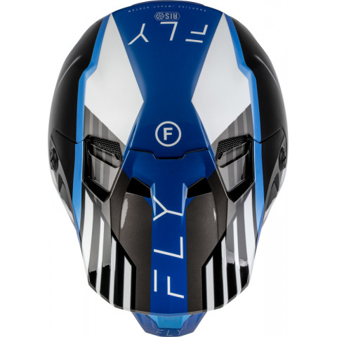Casque FLY RACING Formula CC Strike - noir/bleu/gris/blanc