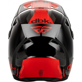 Casque FLY RACING Kinetic DBK 27 - noir/rouge/gris