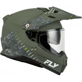 Casque FLY RACING Trekker - Matte Sage/gris