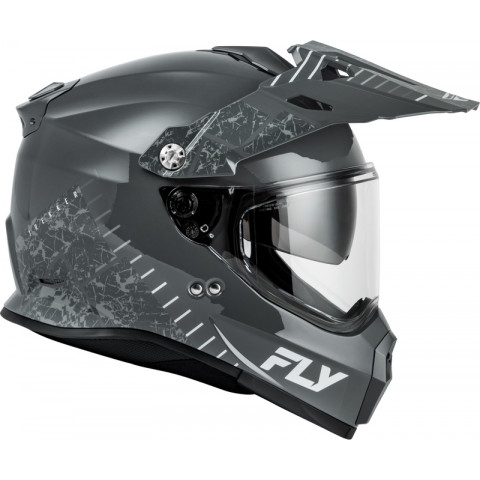 Casque FLY RACING Trekker - gris