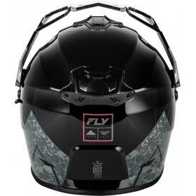 Casque FLY RACING Trekker - noir/gris
