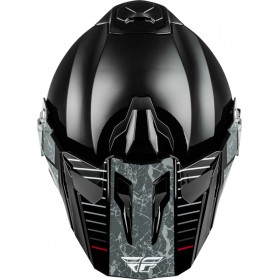 Casque FLY RACING Trekker - noir/gris
