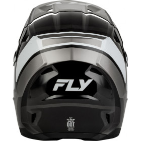 Casque enfant FLY RACING Kinetic Scrap - noir/blanc/gris