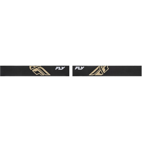 Masque FLY RACING Focus noir/Khaki - écran clair