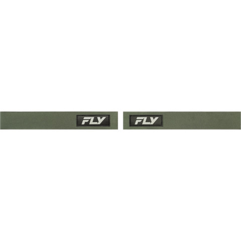 Masque FLY RACING Focus Sand vert/noir - écran Dark Smoke
