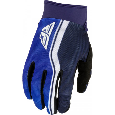 Gants FLY RACING Youth F-16 Raze - Navy/bleu/blanc